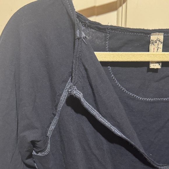 Free People| ‘Summer Slumbers’ Navy Bodysuit - Picture 8 of 11